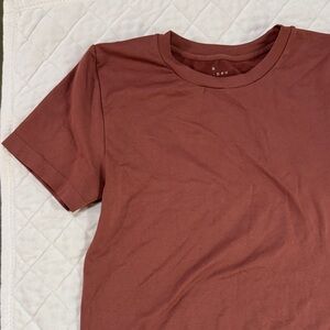 a new day Women's Short Sleeve Tee in Rich Rust